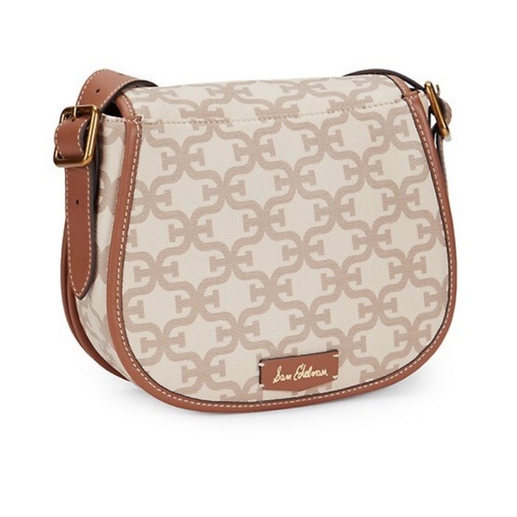 Sam Edelman Signature crossbody satchel Bag Purse - Picture 4 of 14